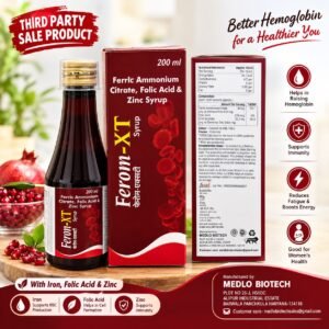 Ferom-XT Iron Syrup manufactured by Medlo Biotech