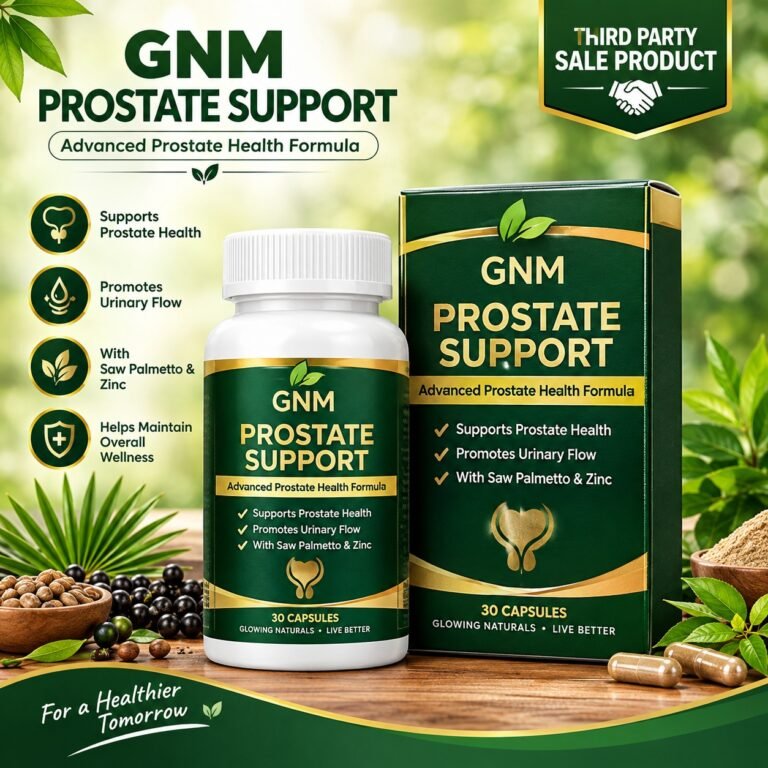 GNM Prostate Support Capsules manufactured by Medlo Biotech