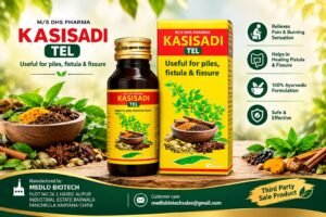 Kasisadi Tel Ayurvedic Oil manufactured by Medlo Biotech