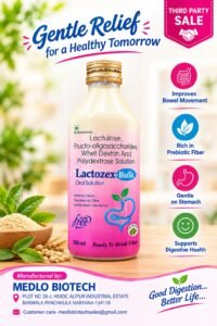 Lactozex Bulk Lactulose Solution manufactured by Medlo Biotech