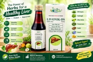 Livonik-DS Herbal Liver Syrup manufactured by Medlo Biotech