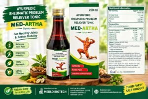 Med-Artha Ayurvedic Joint Care Tonic manufactured by Medlo Biotech