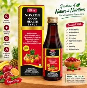 Noxxon Sugar Free Health Syrup manufactured by Medlo Biotech