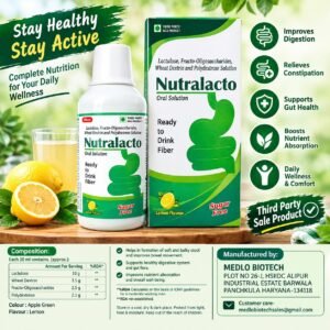 Nutralacto Oral Solution manufactured by Medlo Biotech