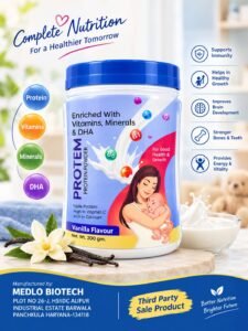 Protem Protein Powder manufactured by Medlo Biotech
